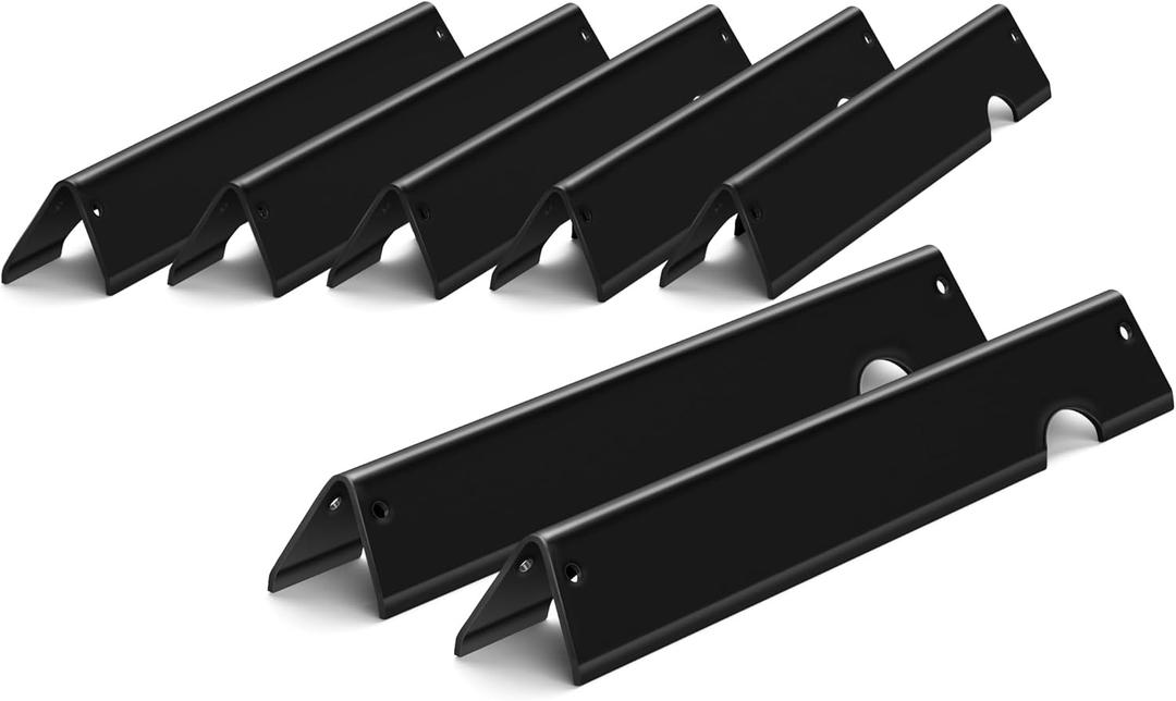 66033 66797 Flavorizer Bars 17 Replacement Weber GS4 Genesis II 400 Series, E-410 E-435 S-410 S-435 SE-410 Grill Parts, Genesis GS4 II LX E/S-440 Parts, Porcelain-enameled Flavor Bars, Pack of 7 