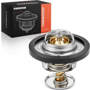 A-Premium Engine Coolant Thermostat with Seal Compatible with Honda & Acura Models - Accord, Civic, CR-V, CR-Z, Fit, Insight, Odyssey, Prelude, CL, EL, ILX, Integra, Legend