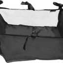 Baby Stroller Storage Mesh Bag Universal Bottom Basket Organizer with Large Capacity Oxford Fabric for Diapers Bottles and Essentials