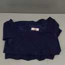 BeryLove Prom Dress for Teens: Sequin Formal Party Dress with Flutter Short Sleeves for Wedding & Cocktail Evening Events (Small, Navy)