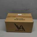 Privacy Door Levers, 4 Pack Matte Black Door Handles Keyless Interior Door Knobs Square Door Levers Heavy Duty Door Locks for Bedroom Bathroom