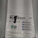 100% Blackout Shield Linen Blackout Curtains for Bedroom 96 Inches Long, Back Tab/Rod Pocket Living Room Drapes, Thermal Insulated Blackout Curtains 2 Panels Set, 50" W x 96" L, Beige