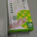 Disposable Vinyl Gloves, Food Safe, Latex-Free Powder-Free Clear Plastic Gloves for Cooking, House Clean, Food Prep (Large)