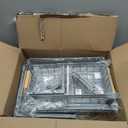 PXRACK Under Sink Organizer, Adjustable Height, 2 Tier Pull Out Under Cabinet Organizer, Slide Out Thickened Metal Under Sink Storage for Kitchen Bathroom Laundry Pantry Cabinet, Grey, Large-2-Pack