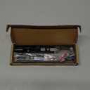 WANLIAN 6 inch Door Bolts,Door Slide Bolt Lock Door Flush Bolt Security Latch Bolt with Powerful Spring, Security Guard Lever Action Door Flush Bolt Latch for Bedroom,Cupboard(2pcs) (Black)