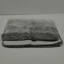Arotive Microfiber Bathroom Rugs, Shaggy Soft and Absorbent Bath Rug, Non-Slip, Thick Plush Machine Washable Dry Bath Mats for Bathroom, Tub and Shower, 24x16, Grey (24" x 16")