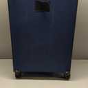 U.S. Traveler Aviron Bay Expandable Softside Spinner Wheels, Navy, 3 Piece Luggage