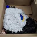 24" Commercial Dust Mop for Floor Cleaning,Heavy Duty Floor Duster with 2 Cotton Reusable Mop Pads,59 Long Handle Wet Dry Flat Mops for Hardwood Floors,Marble, Laminate,Tile,Concrete,Garage (Blue)