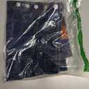 luvamia Jean Shorts Womens High Waisted Trendy Button Fly Patch Pocket Side Split Casual Summer Stretchy Denim Shorts (Blue)