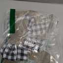 SIMISI RIBBON Christmas Buffalo Plaid Bow Burlap Black White Plaid Bows for Wreath Kitchen Decor (9.5 x 13 inch)