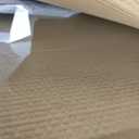 Azadx Tempered Glass Chair Mat for Carpet 32" x 48" Heavy Duty Office Chair Mat for Carpets 1/5" Thick for Carpeted Floor/Hard Floor Easy Glide Carpet Protector with Round Corner and Polished Edge