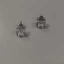 Elegant And Stylish, Sparkling Small Cubic Zirconia Stud Earrings. Fashionable And Versatile