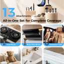 Handheld Steam Cleaner for Home 3s Instant Heat-Up No Need to Wait, Upgrade 2 LB Light Weight Easy Refill Portable Steamer Cleaner for Furniture Couch Grout Walls Kitchenware Cleaning
