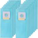 15 Pack Replacement Type A Vacuum Bags Compatible with Riccar Upright Vacuums 2000 4000 R100 R200 R300 R300C R500 R600 R700 R800 R800C 5000 6000 Series