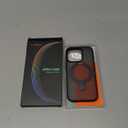 TORRAS Ultra-Magnetic Ostand for iPhone 16 Pro Case, [Compatible with MagSafe] [Flexible Stable Stand] Military-Grade Protection Translucent Slim Anti-Scratch Ring Kickstand, Frosted Black 6.3"