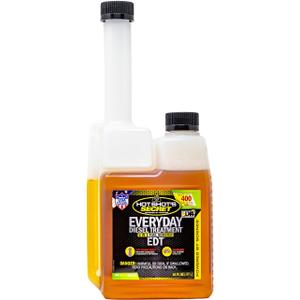 Hot Shot's Secret Everyday Diesel Treatment (HSSEDT16ZS) 6-in-1 Diesel Fuel Additive - Treats 400 Gallons, Diesel Injector Cleaner, Diesel Fuel System Cleaner, Diesel Additive Boosts Cetane, 16oz