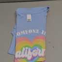 Someone in California Loves Me Heart Retro Groovy T-Shirt M