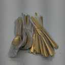 60-Pcs Gold Silverware Set - Stainless Steel Flatware Cutlery Set Service for 20, Mirror Polished Gold Flatware Set Include Forks Spoons Knives for Home, Wedding, Restaurant, Dishwasher Safe