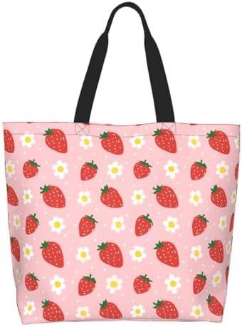 Tote Bag For Womens, Large Casual Shoulder Sling Bags Reusable Grocery Handbag For Travel Shopping Gym (One Size, Chickens Rooster)