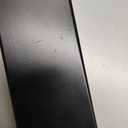 Modern Aluminum Handrail Complete DIY Kit  Matte Black with Adjustable Wall Mount Brackets Included (3' Length)