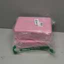 Yoga Block High Density EVA Foam Blocks 2 Packs 9"x6"x3" Each, Supportive, Lightweight with Beveled Edges for Yoga, Pilates, and Meditation (Pink)