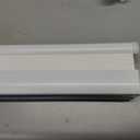 DEZ FURNISHINGS Cordless 1" Light Filtering Cellular Shade, 24"W x 64"H, White
