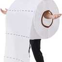 EraSpooky Funny Toilet Paper Roll Costume for Adults