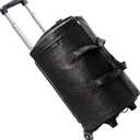 3-in-1 Convertible Rolling Garment Duffel Bag with Wheels, Black, 50L, 50 x 28 x 30 CM