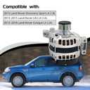 15768830 12V 300A Alternator Compatible with Cadillac Escalade, Chevy Suburban Tahoe, Rainier Ascender, Hummer H2, Saab 9-7X 2000 2001 2002 2003 2004 2005 2006 Replace# 18000002