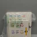 GAMENOTE Double Sided Magnetic Letter & Number Board Set - Alphabet & Numbers Tracing Board for Toddlers, ABC Uppercase & Lowercase Practicing, Math Learning, Educational Toys for Kids