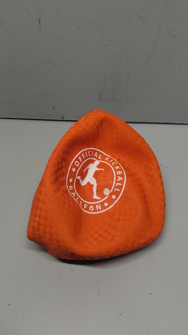 1 Orange Playground Balls Kickball, Rubber Dodge Balls for Kids and Adults, Dodgeballs Handball Kick Ball Indoor and Outdoor, Official Bouncing Hand Balls, Outdoor Toys for School