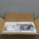 Glass Pendant LightBlack Pendant Light Fixtures with Seeded Glass Shade, Adjustable Height Hanging Lights for Hallway, Kitchen Island, Dinning RoomBulb not Included