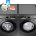 2 Pack Washer and Dryer Covers for the Top, 23.6'' x 19.7'' Silicone Rubber Mat for Laudry Machine & Dryer,Non-slip Heavy Duty Waterproof Washable Top Protector Mat Pad for Laundry & Kitchen