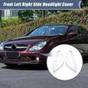 XQSMWF Front Left Right Side Headlight Cover Headlamp Clear Lens Shell Cover A2198202961 A2198203061 Compatible with Mercedes-benz W219 CLS Class 2006 2007 2008 2009 2010 2011 Pack of 2