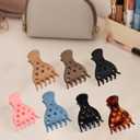 7 Pcs Root Lifting Hair Clips for Thick & Thin Hair, Volumizing Claw Clamps for Women Bounce Curly Hair Lift