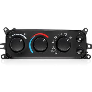 599-212 HVAC Control Module A/C Heater Climate Panel Switch Compatible with Dodge Ram 1500 2500 3500 2002-2005 & Dakota 2001-2004, Replaces# 55055905AA 55055905AD 55056246AA