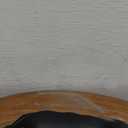 Lafocuse 12 Inch Silent Brown Wall Clock with Time Day Date Temperature, Battery Operated Wall Clock Analog and Digital with Calendar for Kitchen Living Room Home Dcor