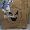 Haunted Hill Farm 1.8-Ft. LED Pumpkin Flatback Halloween Decoration