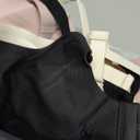 Womens Seamless T-Shirt Bras 3 Pack Wireless Comfy Jelly Bra, Full Coverage Bralette No Show Under Clothes (Large, Black+white+pink)