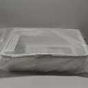 Extra Large Stainless Steel Litter Box with Lid, High Sides Enclosed Cat Litter Box for Big Cats & High Peeing, Anti-Leak & Odor Control Metal Litter Pan, Easy Clean Non-Stick Kitty Litter Box (6"Deep Light Grey (1 Pack))