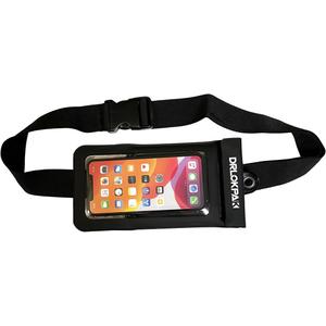 Surfing Waterproof Waist Pouch Crossbody Chest Bag Fanny Pack Snorkeling Swimming Bag Beach Floating Dry Phone case holder (Black)