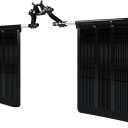 2.5" Hitch Mudflap System 00108 fit for Most Trucks, Pickups, and SUV, Adjustable and Removable