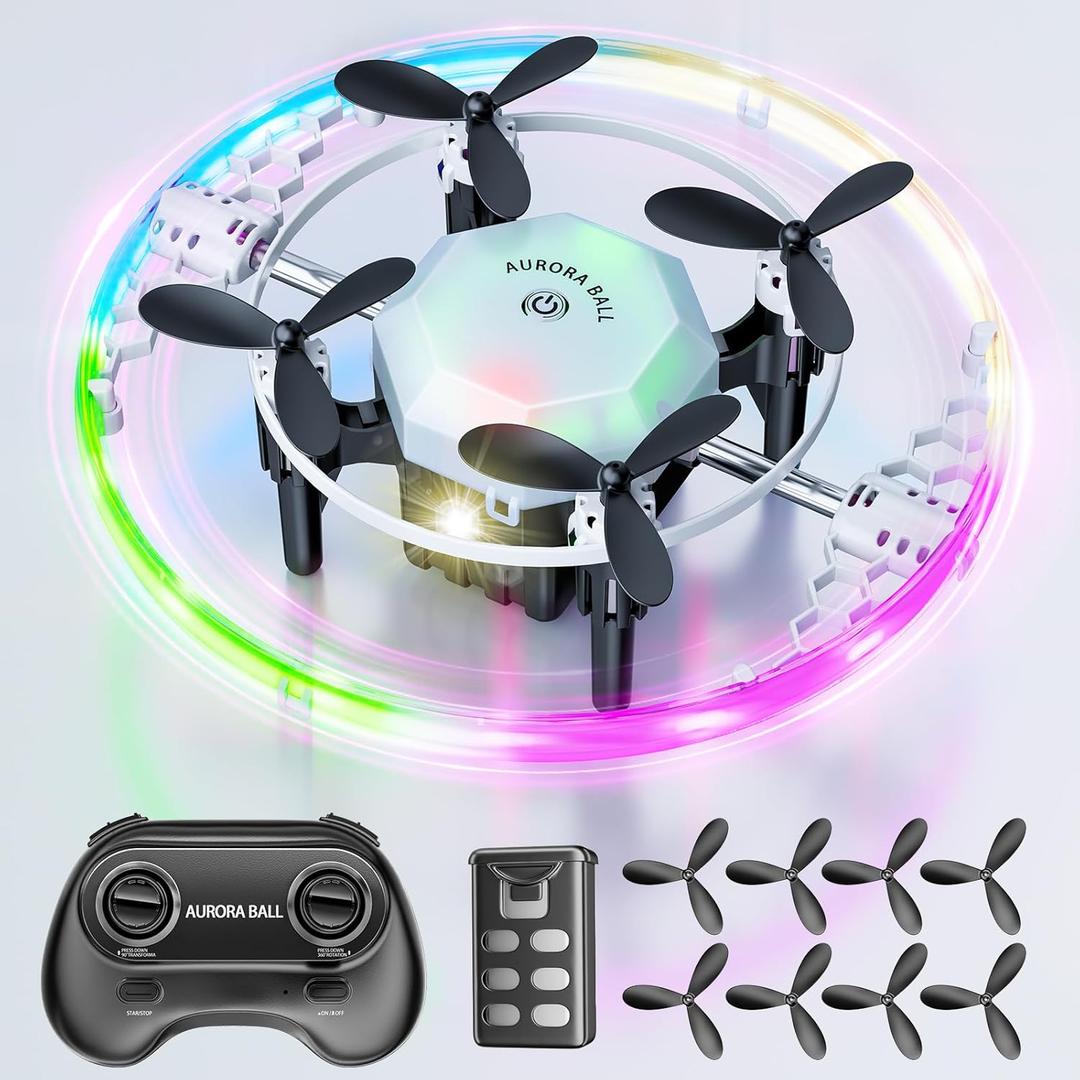Drones for Kids, 2025 Mini RC Drone Quadcopter Drones with 360 Degree Flip, 90 Degree Surround Flight, 8-12 Years Old Kids Ideal Gift Toys