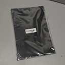 3 Pack Black Plastic Sheet 8x12x0.08 in Flexible High Tensile Plastic Sheets Black Plastic Panel for DIY Materials Handicrafts Home Decoration