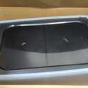IRIS USA XX-Large High Sided Cat Litter Box, Scatter Shield, Black
