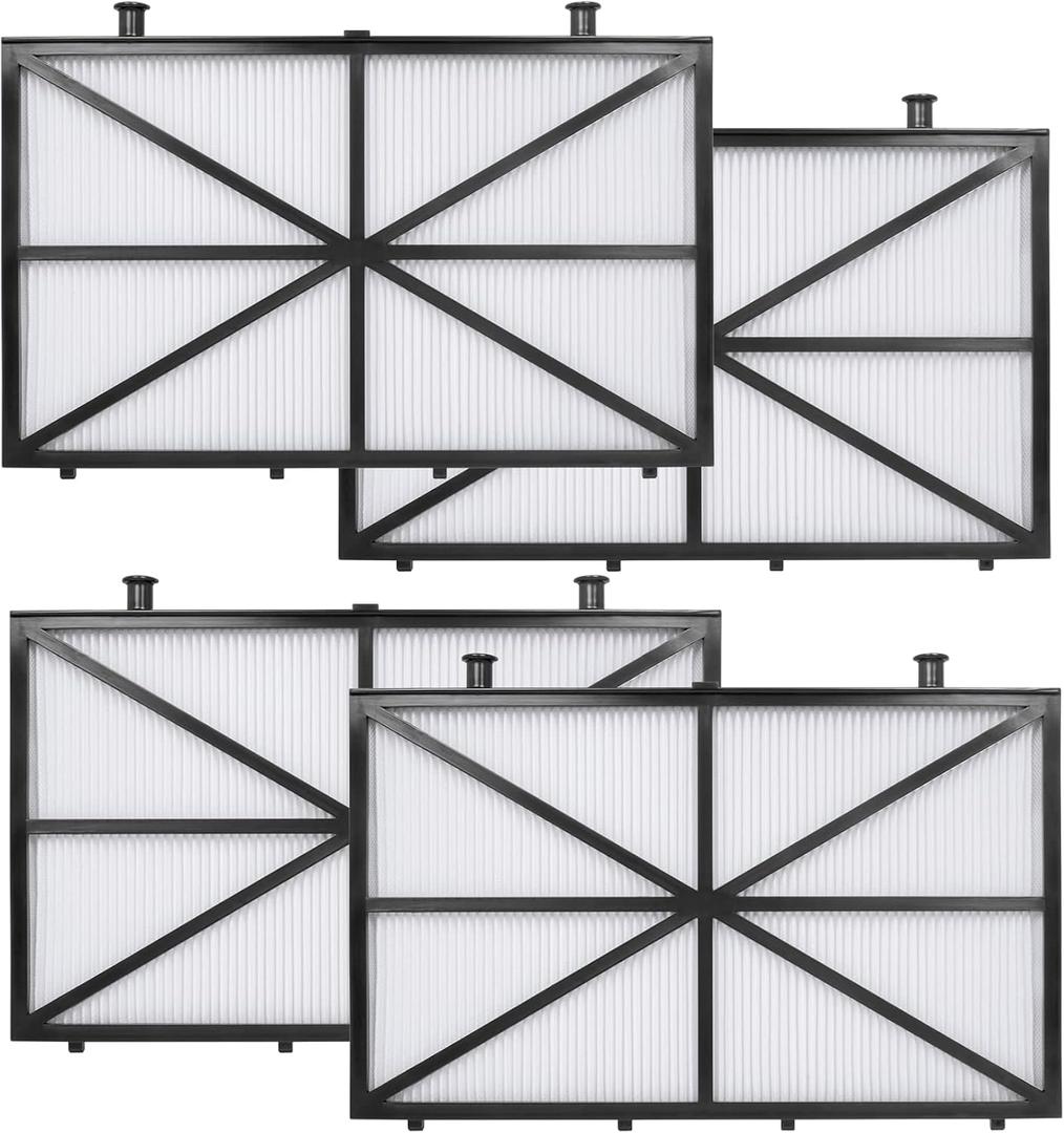 Fil-fresh Robotic Pool Cleaner Filters, Replaces for Dolphin M400/M500 & Nautilus CC Plus Ultra Fine Cartridge Filter Panels, Part Number 9991432-R4, Pack of 4