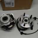 Pair 515003 Front Wheel Bearing Hub Assembly Compatible with Ford Explorer 1995-2001 Explorer Sport Trac Ranger, for Mazda B2300 B3000 B4000 01-09, for Mercury Mountaineer, 4WD 4x4 ONLY, 5 Lug w/ABS (OE Size)