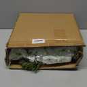 YFLIUBAI Artificial White Hydrangea Flowers with Leaves, 50 Pack, 6 Inch Silk Flower Heads, DIY Mother's Day Wedding Decor Set with 100 Leaves, 50 Stems