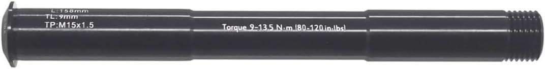 Bicycle Front Fork Thru Axle 100 * 15mm/110 * 15mm MTB Boost Front HubFork Thru Axle fit for Rock Shox Fork