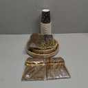 175PCS Black and Gold Paper Plates Party Supplies for 25 Guests Disposable Party Decorations Dinnerware Golden Dot Black Paper Plates Napkins Cups Gold Plastic Forks Knives Spoons for Parties